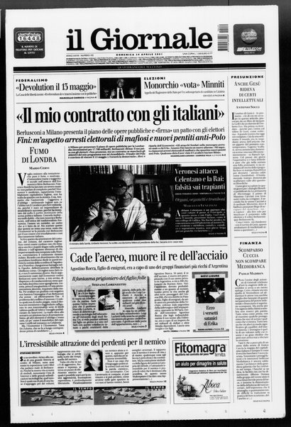 Il giornale : quotidiano del mattino